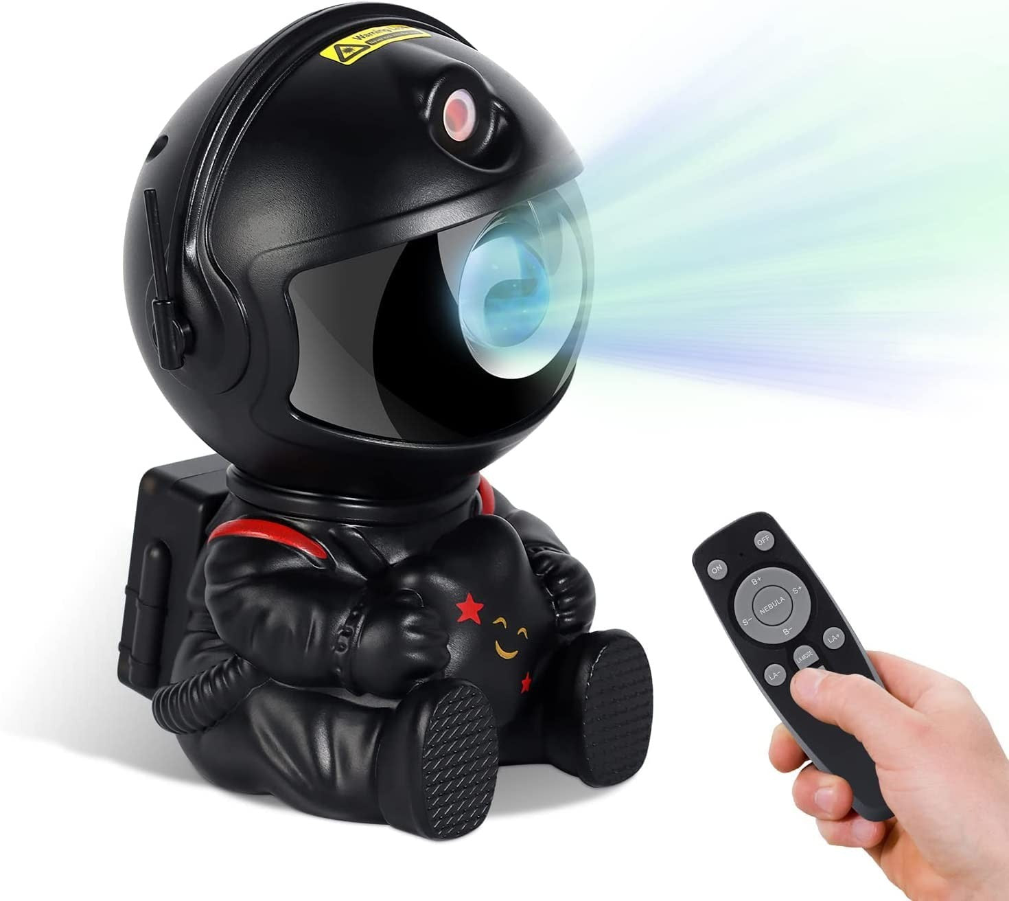 Projektor Mini Astronaut (must) — SkyMobile e-pood