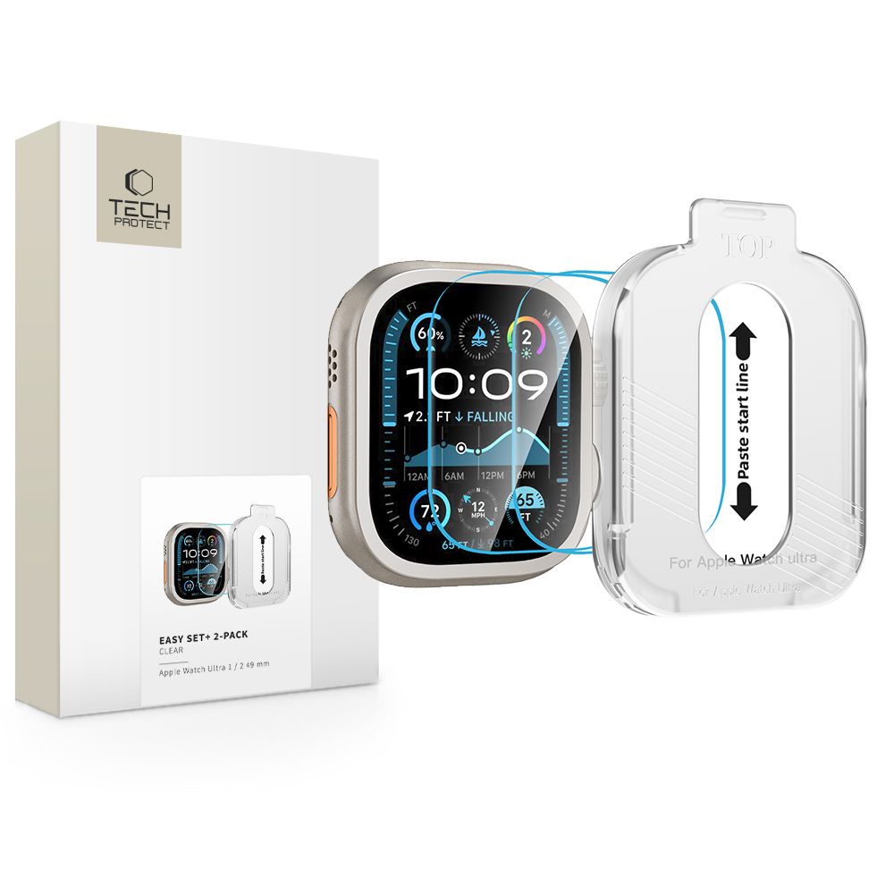 Kaitseklaas Tech-Protect Apple Watch Ultra 49mm läbipaistev — SkyMobile e-pood