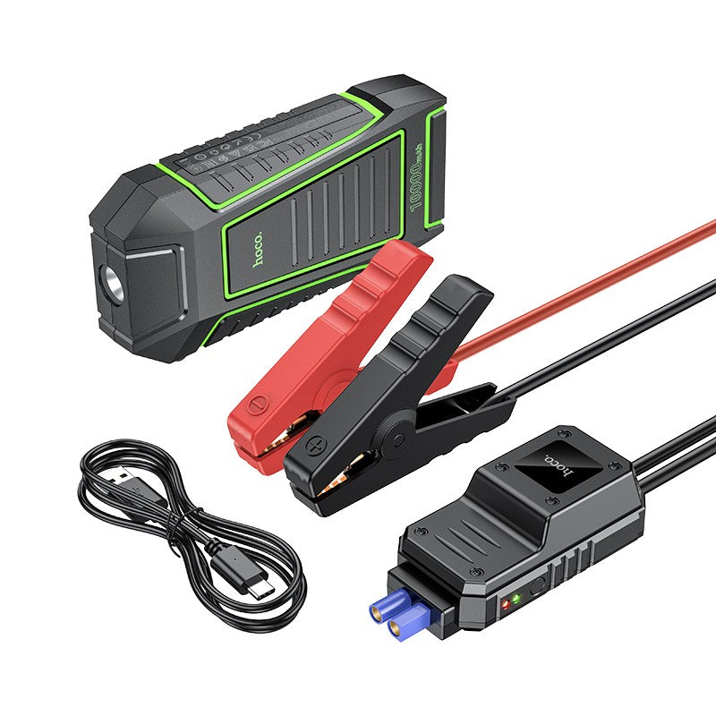 Hoco QS1 Car Jump Starter 600A max 10000mAh (must) — SkyMobile e-pood