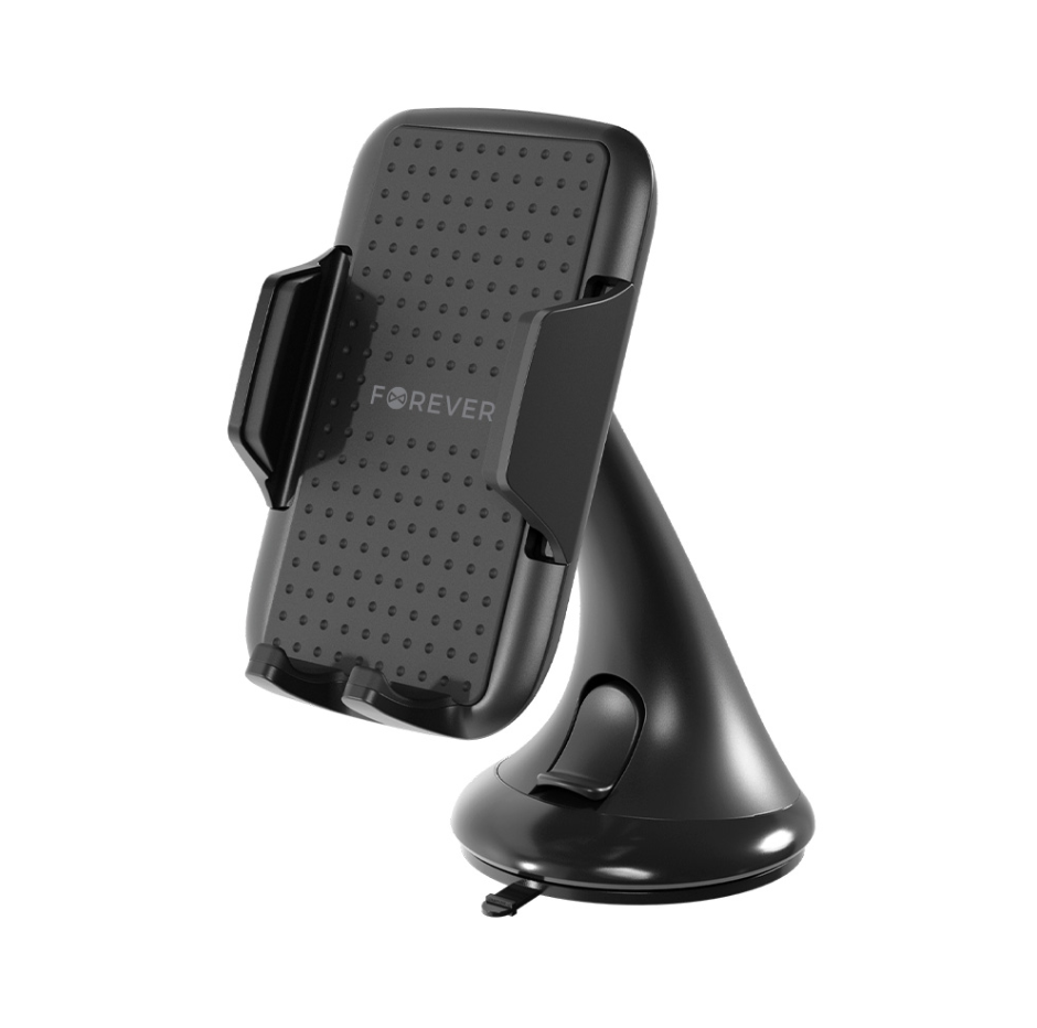 Telefoni hoidik autosse Forever CH-100 Armatuurile must — SkyMobile e-pood