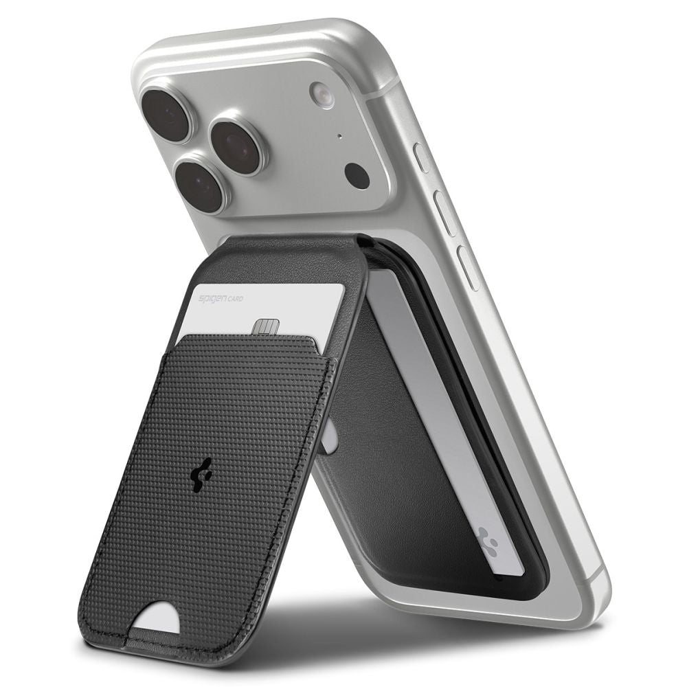 Kaarditasku Spigen Slim Fold MagSafe (must)