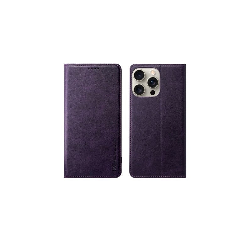 Ümbris kaanega HDD Magnetic Wallet Case Samsung A17 5G (lilla)