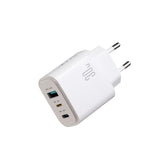 Adapter Joyroom JR-TG6 2xType-C / USB-A 30W (valge)