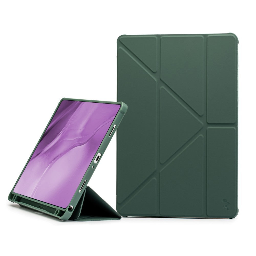 Kaitseümbris Reach Origami Samsung Tab A9 Plus 11.0 / Tab A11 Plus 11.0 (tumeroheline)
