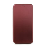 Ümbris kaanega Forcell Elegance Samsung Galaxy S10 Lite/ A91 (viinamari)