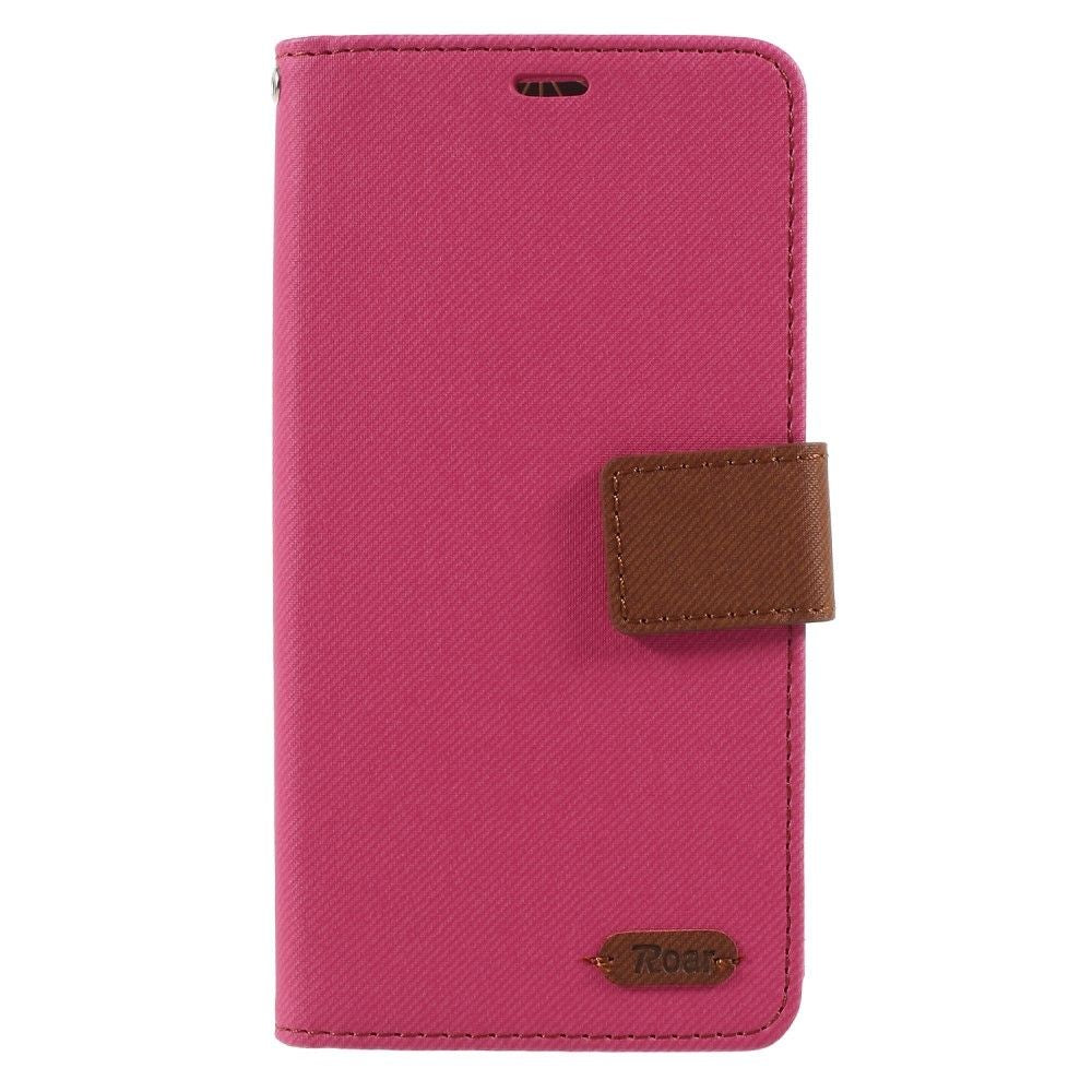 Ümbris kaanega Roar Xiaomi Redmi 5 Plus (tumeroosa)