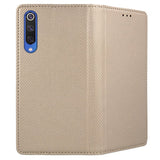 Ümbris kaanega Smart Magnet Xiaomi Mi 9 (kuldne)