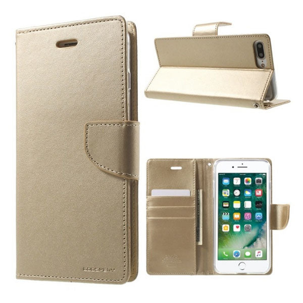 Ümbris kaanega Mercury Bravo Diary Samsung J510/ Galaxy J5 2016 (kuldne)