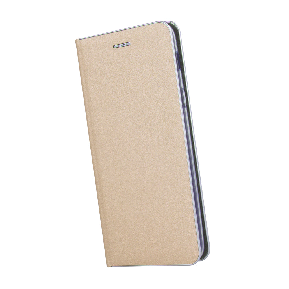Ümbris kaanega Smart Venus Huawei Ascend Y6 2018 (kuldne)