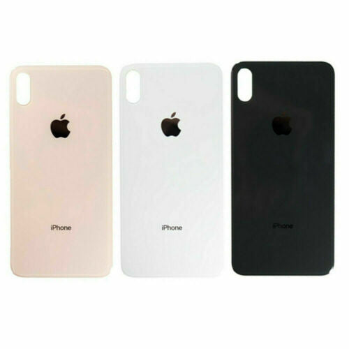 Varuosa iPhone XS tagumine klaas suurema avaga kaamera jaoks (gold)