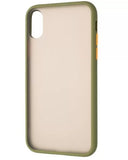 Bumper Colored Ümbris Iphone 11 Pro (roheline/matt)