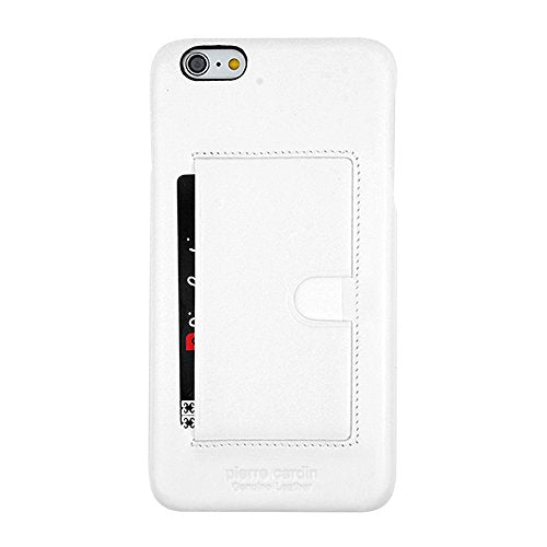 Pierre Cardin ümbris Samsung Galaxy S6 Edge Plus (valge)