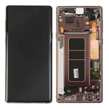 Varuosa Samsung Note 9/N960 ekraan+korpus originaal (pruun)