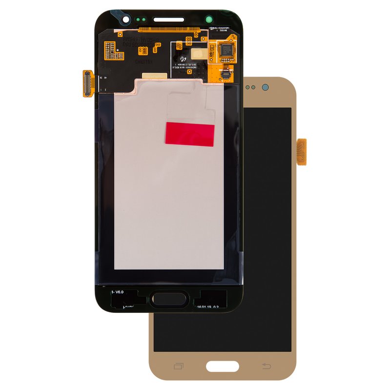 Varuosa LCD ekraan Samsung Galaxy J5 2015/J500 service pack (kuldne)
