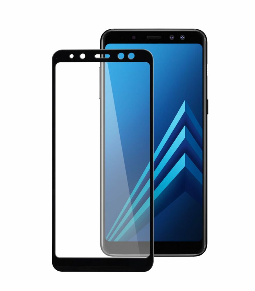 Kaitseklaas 2.5D Full Glue Samsung A530FZ/ Galaxy A8 2018/ A5 2018 (must)