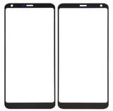Varuosa Samsung J4 Plus ekraani klaas OCA-ga (must)