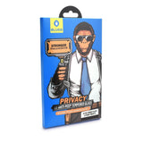 Kaitseklaas "Mr. Monkey 5D" Full Glue Strong Privacy iPhone 12 / 12 Pro (must)