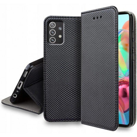 Ümbris kaanega Smart Magnet Samsung A726/ Galaxy A72 5G (must)