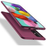 Silikoon X-Level Guardian Samsung A025/ Galaxy A02s (viinamari)
