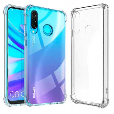 Silikoon Anti Shock Huawei P30 lite (läbipaistev)