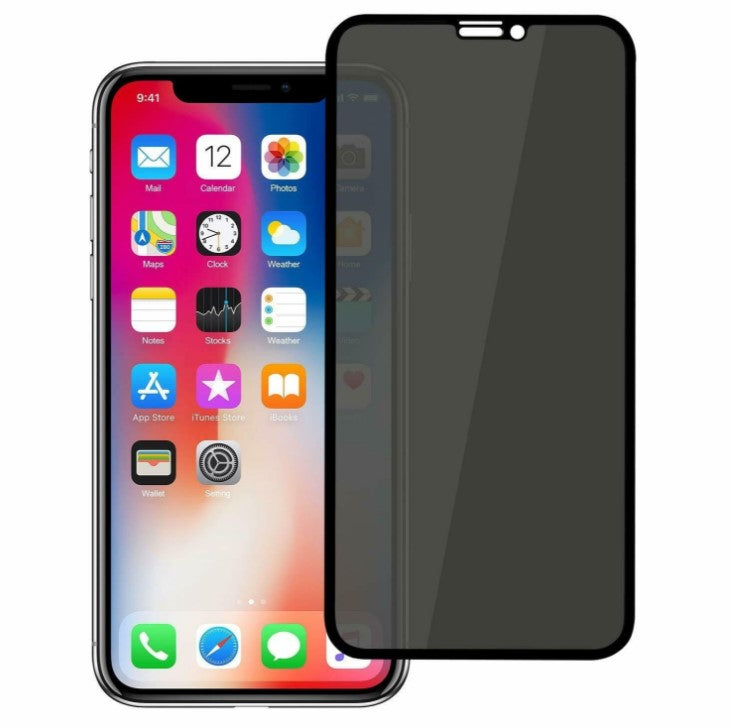 Kaitseklaas Full Glue Privacy iPhone 14 Pro Max (must)