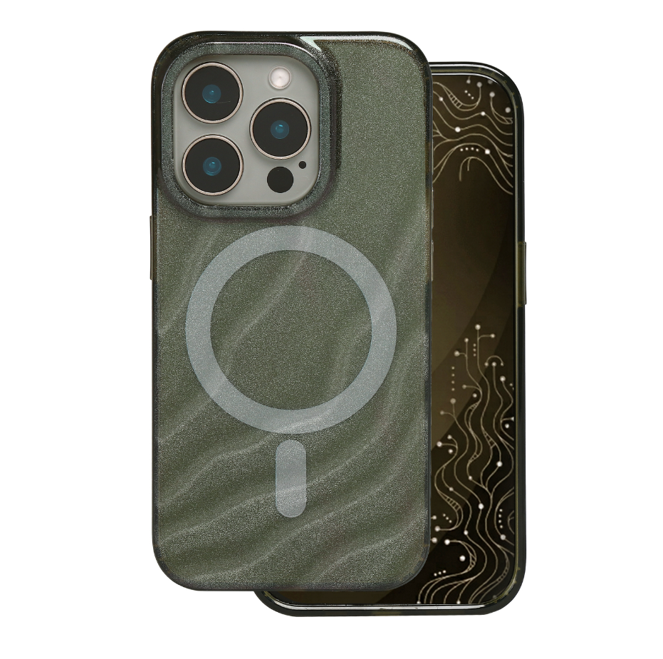 Ümbris Tecto Shield Desert Mag iPhone 15 Pro (roheline)