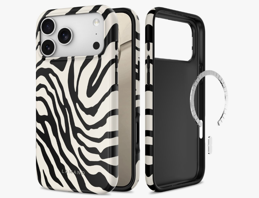 Ümbris Tech-Protect Lamano MagSafe iPhone 17 Pro Max / 18 Pro Max (zebra)