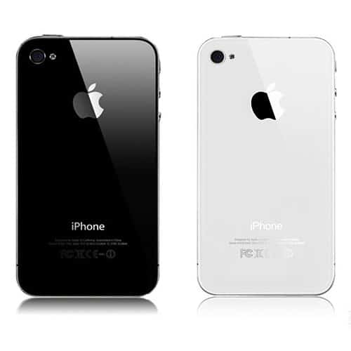 Varuosa Iphone 4 tagumine kaas (valge)
