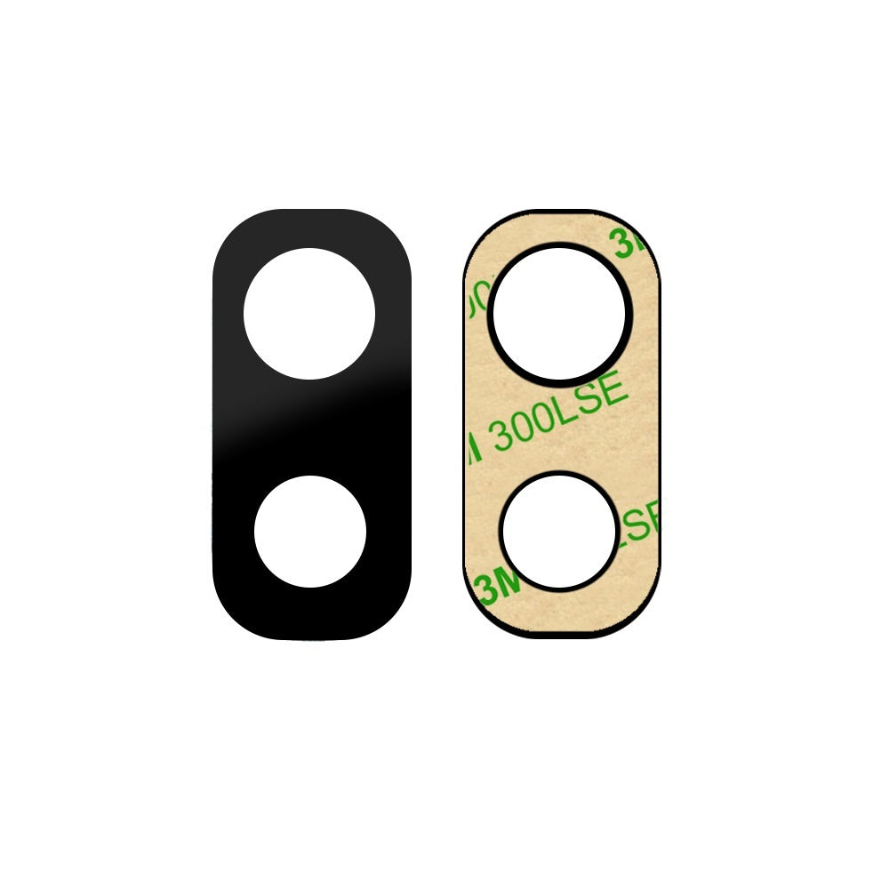 Varuosa Samsung Galaxy A20e/A202 kaamera klaas (must)