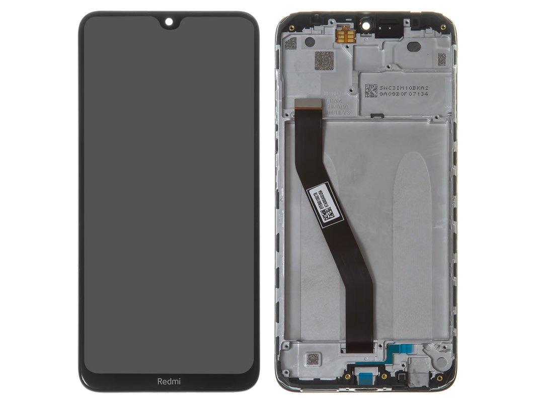 Varuosa ekraan Xiaomi Redmi 8/8A (must)