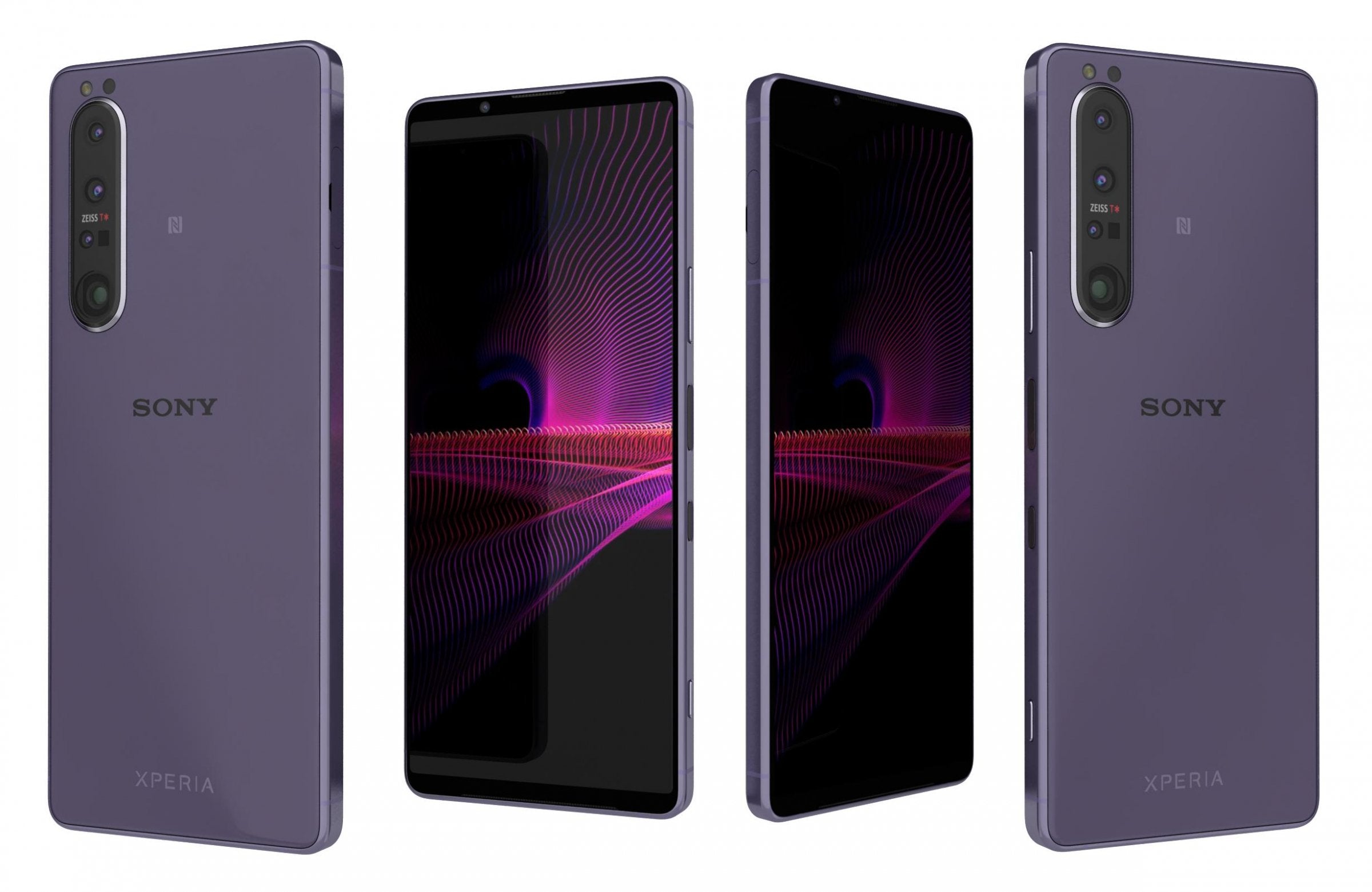 Varuosa Sony Xperia 1 III tagakaas (Purple)