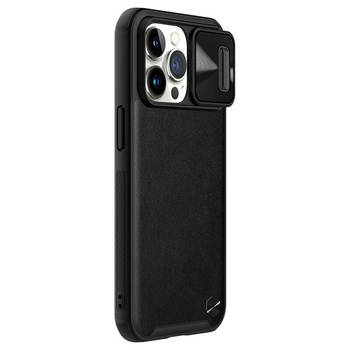 Ümbris Nillkin Camshield Leather iPhone 13 Pro Max (must)