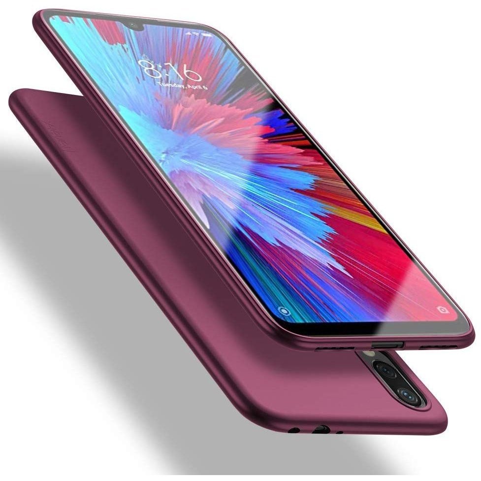 Silikoon X-Level Guardian iPhone 14 (viinamari)