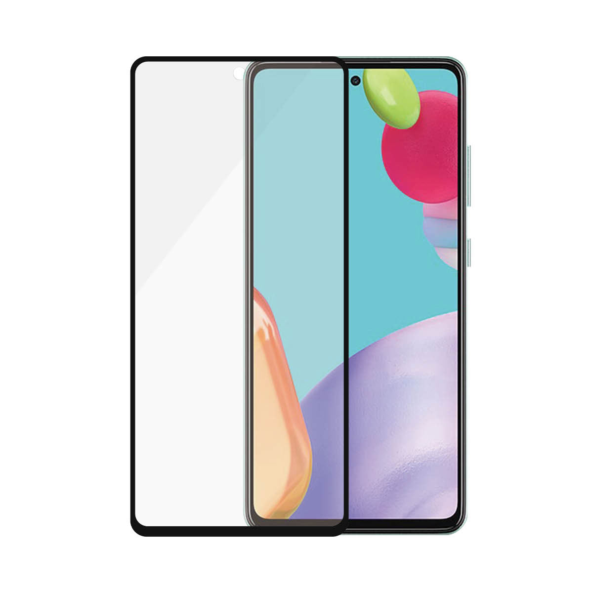 Kaitseklaas 3MK Full Glue Samsung A715/ Galaxy A71/ Note 10 lite (must)