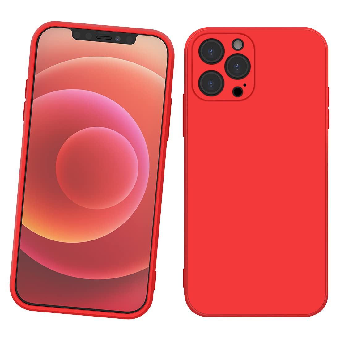 Silikoon X-Level Dynamic iPhone 12 Pro Max (punane)