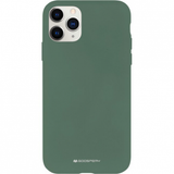 Silikoon "Mercury Silicone" iPhone 14 (roheline)
