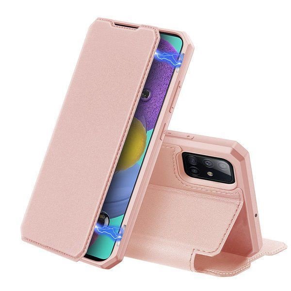 Ümbris kaanega Dux Ducis Skin X Samsung A725 A72 4G / A726 A72 5G (roosa)