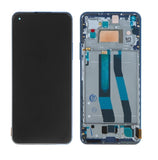 Varuosa Xiaomi Mi 11 Lite 4G/5G ekraan raamiga service pack (sinine)