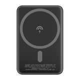 Dudao K14S Juhtmevaba Power Bank 5000 mAh MagSafe (must)