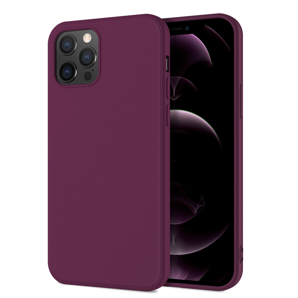 Silikoon X-Level Dynamic Iphone 12 Mini (viinamari)