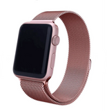 Devia rihm Elegant Milanese Apple Watch 44mm (roosa kuld)