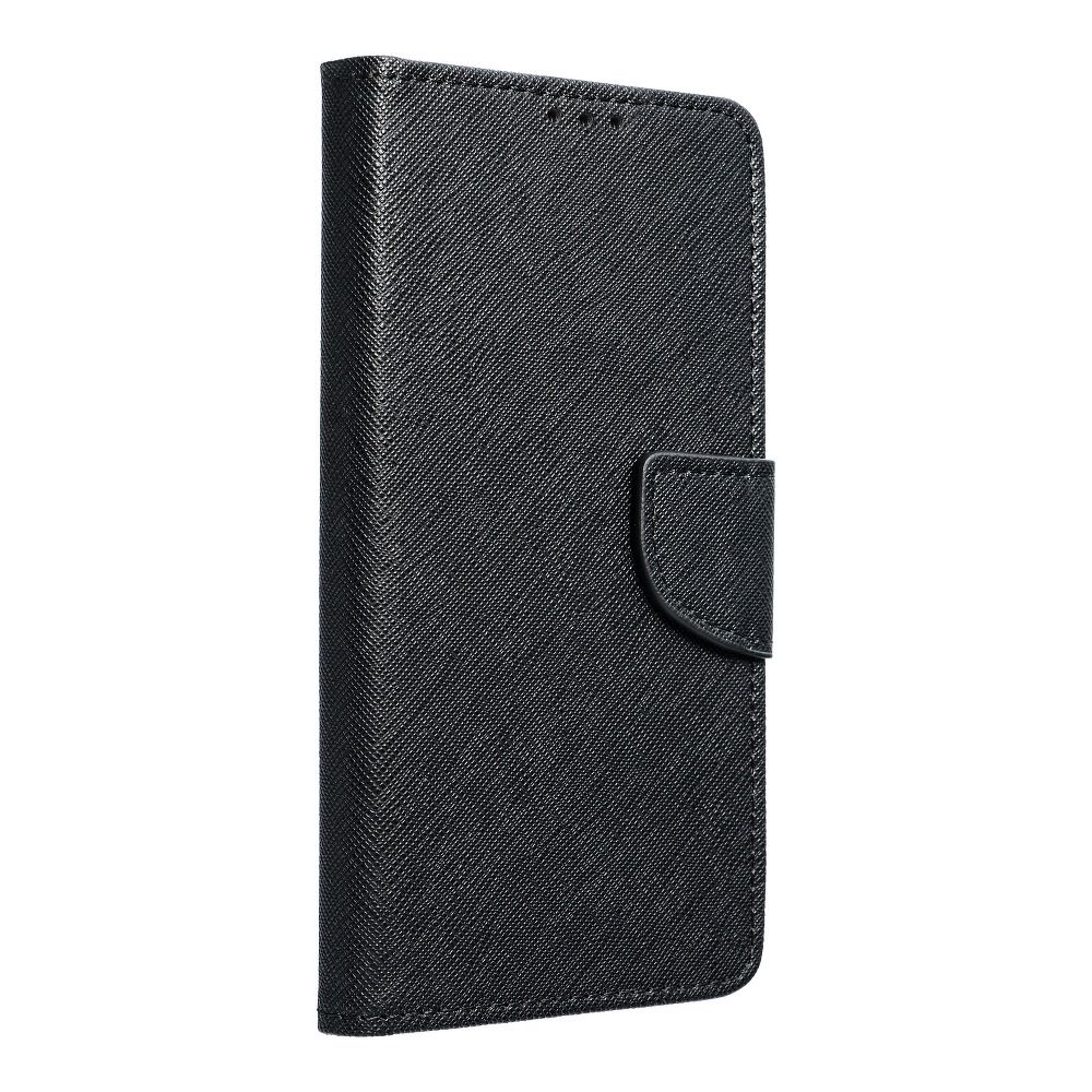 Ümbris kaanega Fancy Book Huawei Y70 (must)