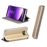 Ümbris kaanega Book Elegance Samsung Galaxy A54 / A54 5G (kuldne)