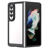 Space Case Samsung F936 Z Fold 3 5G (läbipaistev/must)