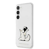 Karl Lagerfeld ümbris KLHCS23SCFNRC Samsung Galaxy S23 (läbipaistev)