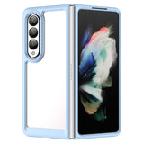 Space Case Samsung F936 Z Fold 3 5G (läbipaistev/helesinine)