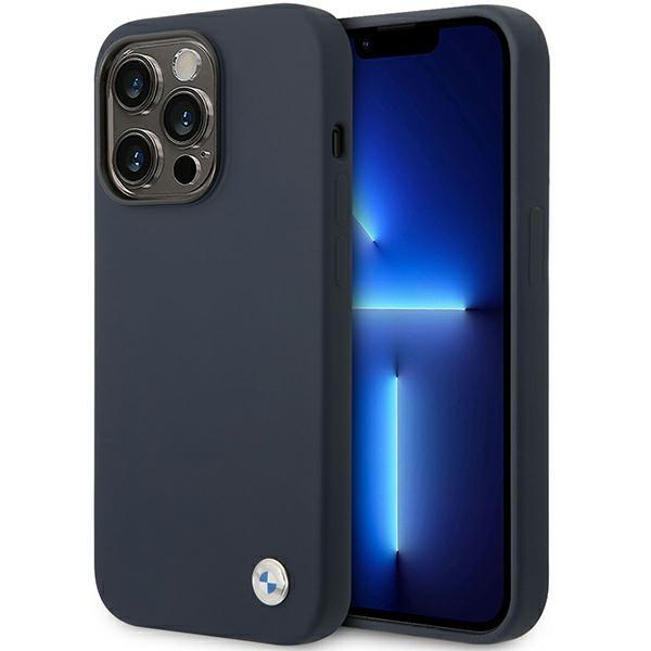 BMW Ümbris BMHCP14LSILNA iPhone 14 Pro (sinine)