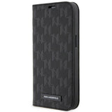 Ümbris kaanega Karl Lagerfeld KLBKP14SSAKLHPK iPhone 14 (must)