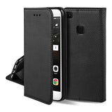 Ümbris kaanega Smart Magnet Xiaomi Redmi 9C / 9C NFC (must)
