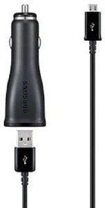 Autolaadija Fast Charging originaal Samsung Micro Usb 2A (must)